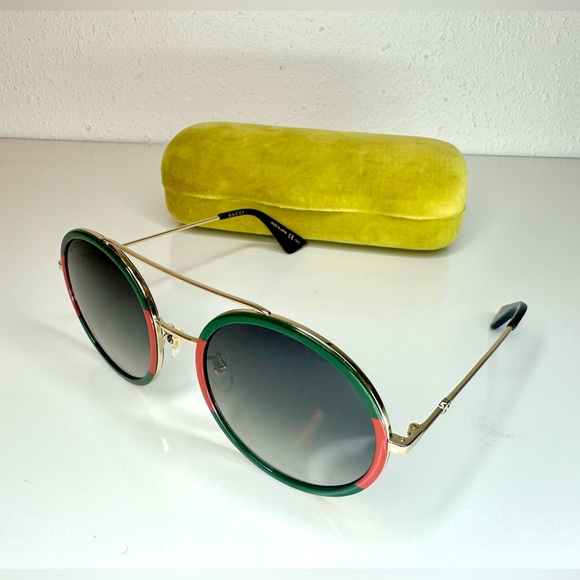 Gucci Sunglasses GG0061S in Green Gradient - Picture 8 of 10